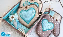 Ideas and master classes on sewing potholders with your own hands